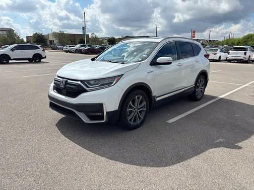Platinum White Pearl 2020 Honda CR-V Hybrid Touring