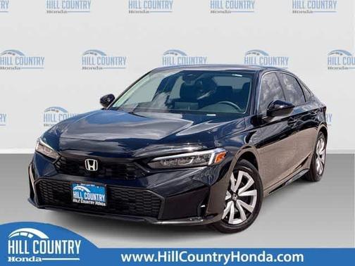 Crystal Black Pearl 2026 Honda Civic LX