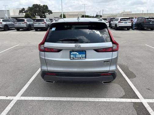 Lunar Silver Metallic 2024 Honda CR-V Hybrid Sport Touring