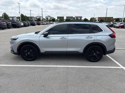 Lunar Silver Metallic 2024 Honda CR-V Hybrid Sport Touring