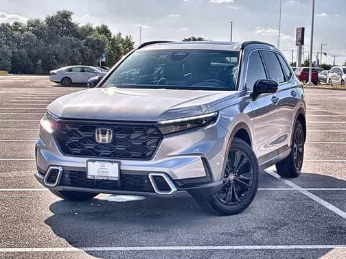 Lunar Silver Metallic 2024 Honda CR-V Hybrid Sport Touring