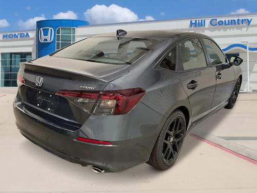 Meteorite Gray Metallic 2026 Honda Civic Sport