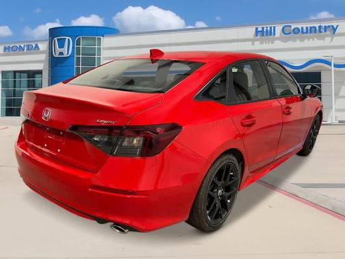 Rallye Red 2026 Honda Civic Sport