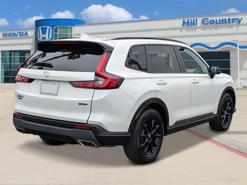 Platinum White Pearl 2026 Honda CR-V Hybrid Sport