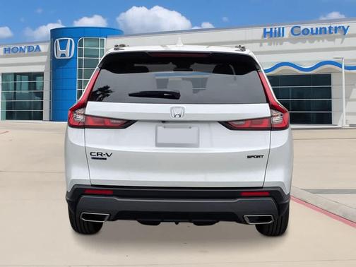 Platinum White Pearl 2026 Honda CR-V Hybrid Sport