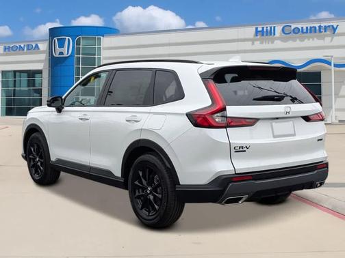 Platinum White Pearl 2026 Honda CR-V Hybrid Sport