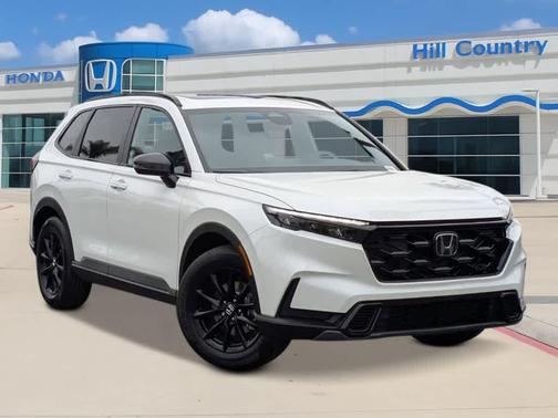 Platinum White Pearl 2026 Honda CR-V Hybrid Sport