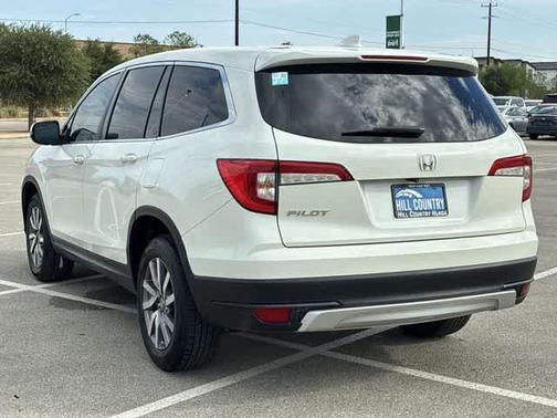 White Diamond Pearl 2019 Honda Pilot EX-L
