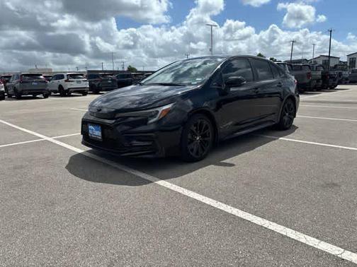 Midnight Black Metallic 2024 Toyota Corolla SE