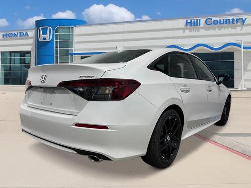 Platinum White Pearl 2026 Honda Civic Sport