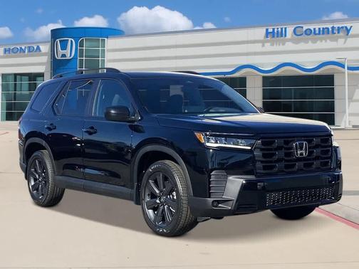 Crystal Black Pearl 2026 Honda Pilot Sport