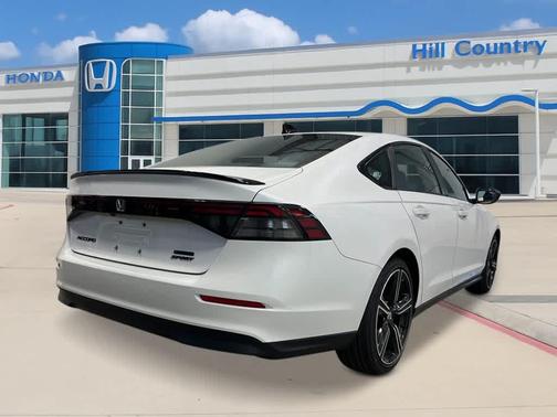 Platinum White Pearl 2026 Honda Accord Hybrid Sport