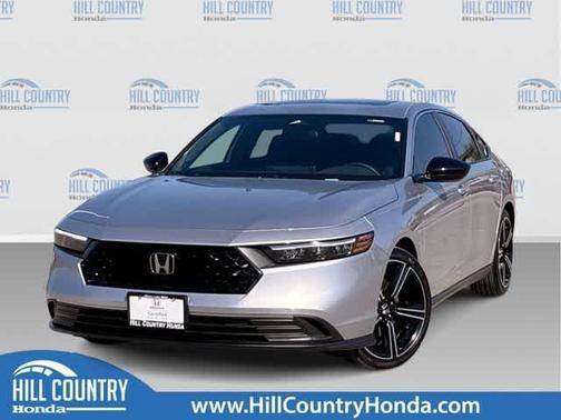 Silver 2025 Honda Accord Hybrid Sport