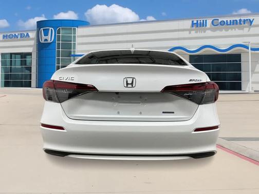 Platinum White Pearl 2026 Honda Civic Hybrid