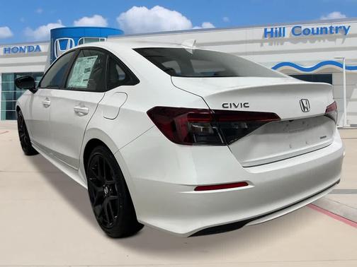 Platinum White Pearl 2026 Honda Civic Hybrid