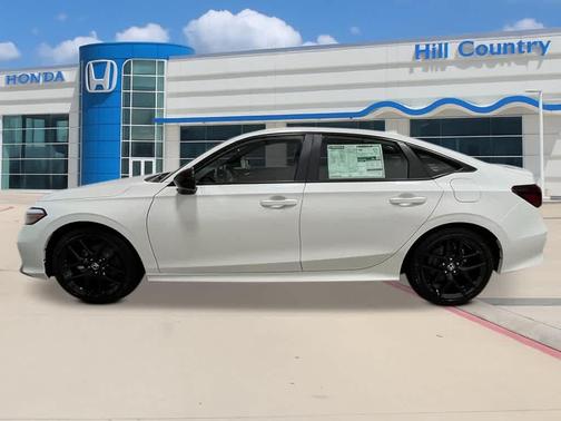 Platinum White Pearl 2026 Honda Civic Hybrid