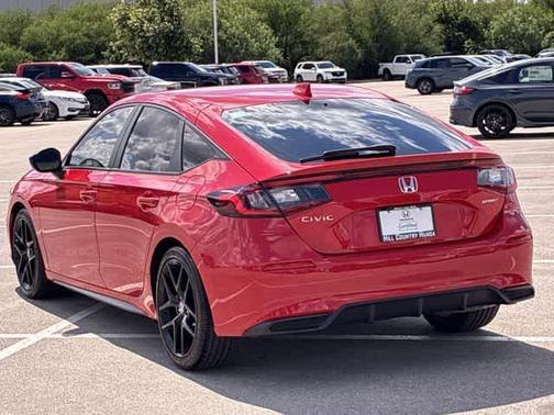 Rallye Red 2025 Honda Civic Sport