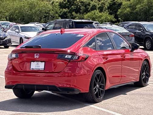 Rallye Red 2025 Honda Civic Sport