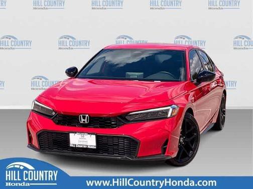 Rallye Red 2025 Honda Civic Sport
