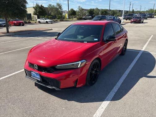 Rallye Red 2025 Honda Civic Sport