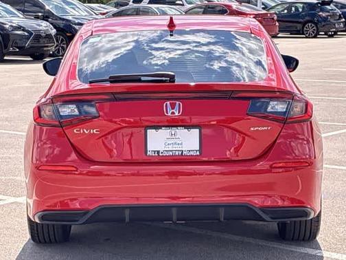 Rallye Red 2025 Honda Civic Sport