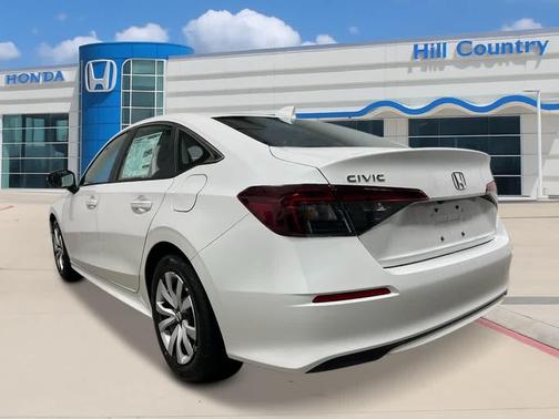 Platinum White Pearl 2026 Honda Civic LX