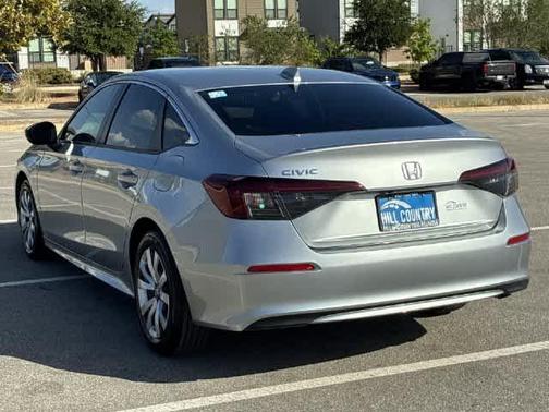 Solar Silver Metallic 2026 Honda Civic LX