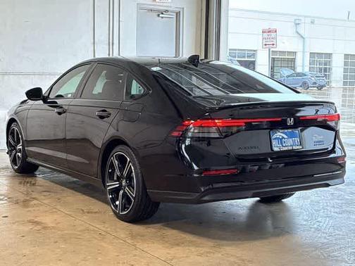 Black 2026 Honda Accord Hybrid Sport