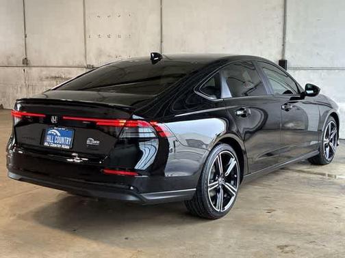 Black 2026 Honda Accord Hybrid Sport