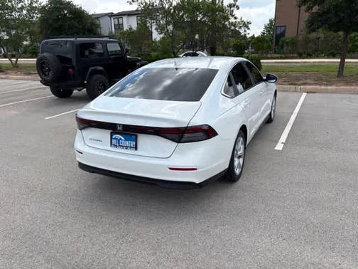 Platinum White Pearl 2025 Honda Accord LX