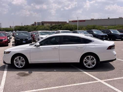Platinum White Pearl 2025 Honda Accord LX