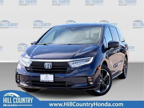 Obsidian Blue Pearl 2023 Honda Odyssey Elite