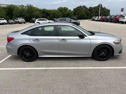 Lunar Silver Metallic 2024 Honda Civic Sport