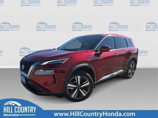 Scarlet Ember 2022 Nissan Rogue SL