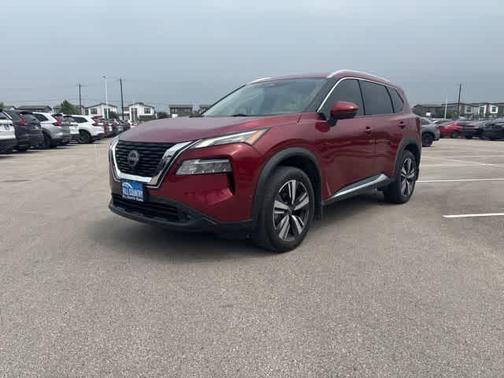 Scarlet Ember 2022 Nissan Rogue SL