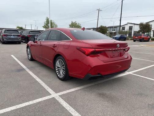 Red 2022 Toyota Avalon Hybrid Limited
