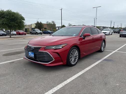 Red 2022 Toyota Avalon Hybrid Limited