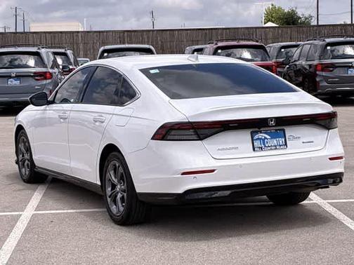 Platinum White Pearl 2025 Honda Accord Hybrid EX-L