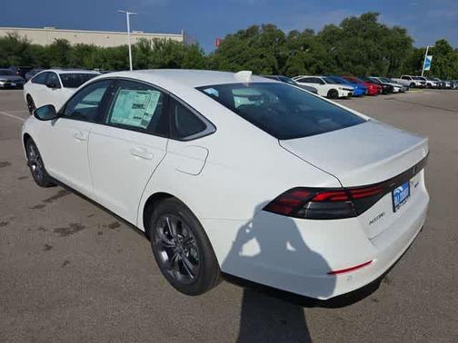 Platinum White Pearl 2025 Honda Accord Hybrid EX-L