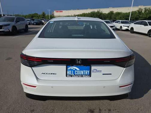 Platinum White Pearl 2025 Honda Accord Hybrid EX-L