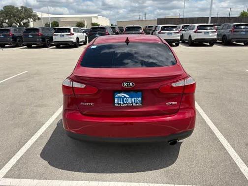 Crimson Red 2015 Kia Forte EX
