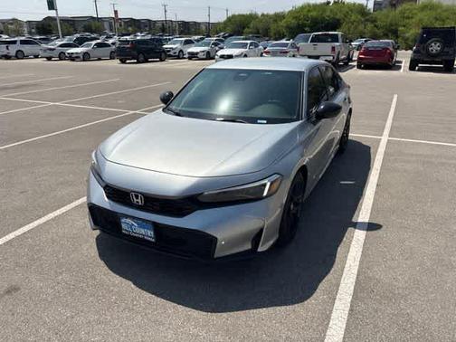 Silver 2026 Honda Civic Sport