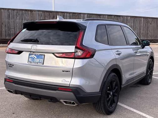 Silver 2026 Honda CR-V Hybrid Sport