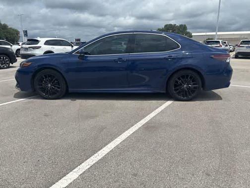 Blue 2023 Toyota Camry XSE
