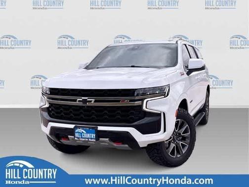 Summit White 2022 Chevrolet Tahoe Z71