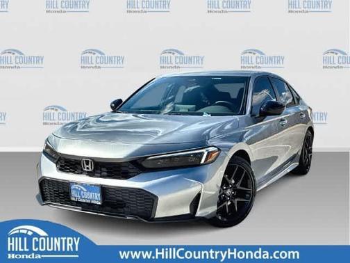 Solar Silver Metallic 2026 Honda Civic Sport