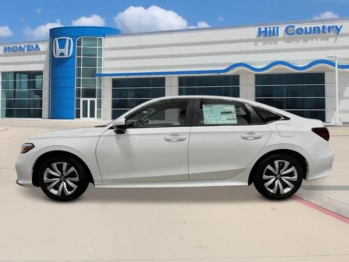 Platinum White Pearl 2026 Honda Civic LX