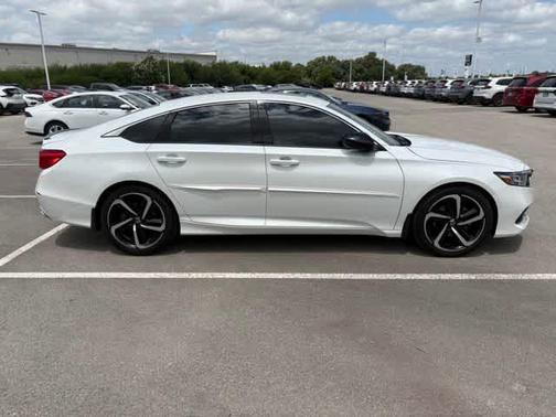 Platinum White Pearl 2021 Honda Accord Sport 2.0T