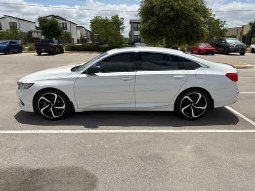 Platinum White Pearl 2021 Honda Accord Sport 2.0T