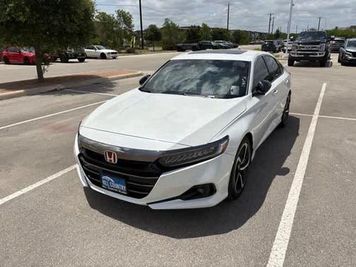 Platinum White Pearl 2021 Honda Accord Sport 2.0T
